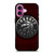 TORONTO RAPTORS RED METAL iPhone 16 Plus Case Cover
