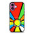 VALENTINO ROSSI VR46 HELMET PATTERN iPhone 16 Plus Case Cover
