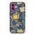 VERA BRADLEY ELLIE BLUE iPhone 16 Plus Case Cover