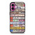 VINTAGE CASETTE COLLAGE iPhone 16 Plus Case Cover