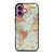 VINTAGE MAP iPhone 16 Plus Case Cover