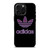 ADIDAS PURPLE NEON METAL iPhone 16 Pro Max Case Cover