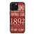 ALABAMA CRIMSON TIDE FOOTBALL CLUB 1892 iPhone 16 Pro Max Case Cover