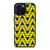 ARSENAL YELLOW RETRO PATTERN iPhone 16 Pro Max Case Cover