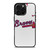 ATLANTA BRAVES BASEBALL LOGO iPhone 16 Pro Max Case Cover