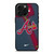 ATLANTA BRAVES MLB LOGO iPhone 16 Pro Max Case Cover