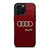 AUDI LOGO RED iPhone 16 Pro Max Case Cover