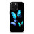 BLUE BUTTERFLY ART iPhone 16 Pro Max Case Cover