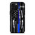 BLUE LINE POLICE WARRIOR iPhone 16 Pro Max Case Cover