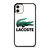 LACOSTE SYMBOL iPhone 11 Case Cover LACOSTE SYMBOL iPhone 11 Case Cover