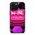 COACH NEW YORK PURPLE PINK LOGO iPhone 16 Pro Max Case Cover