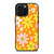 FLOWER POWER ORANGE PATTERN iPhone 16 Pro Max Case Cover