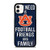 AUBURN TIGERS FOOTBALL QUOTES iPhone 11 Case Cover