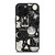 LUNAR PATTERN BLACK WHITE iPhone 16 Pro Max Case Cover