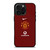 MANCHESTER UNITED FC LOGO FOOTBALL VODAFONE JERSEY iPhone 16 Pro Max Case Cover