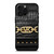 MICHAEL KORS MK LOGO BLACK LEATHER HAND BAG iPhone 16 Pro Max Case Cover