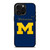 MICHIGAN WOLVERINES LOGO NIKE UNIVERSITY FOOTBALL iPhone 16 Pro Max Case Cover