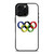 OLYMPIC RINGS LOGO iPhone 16 Pro Max Case Cover