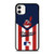 CLEVELAND INDIANS STRIPE LOGO iPhone 11 Case Cover