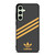 ADIDAS ORIGINALS STRIPES BLACK ORANGE Samsung Galaxy S24 FE Case Cover