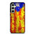 CATALONIA FLAG BRUSHES Samsung Galaxy S24 FE Case Cover