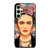 FRIDA KAHLO FACE COLORFUL ART Samsung Galaxy S24 FE Case Cover