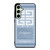GIVENCY PARIS LOGO G-TOTE Samsung Galaxy S24 FE Case Cover
