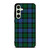 GREEN BLUE TARTAN PLAID PATTERN Samsung Galaxy S24 FE Case Cover