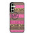MICHAEL KORS PINK STRIP LOGO Samsung Galaxy S24 FE Case Cover