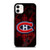 MONTREAL CANADIENS RED GLOW SYMBOL iPhone 11 Case Cover