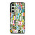 RETRO ALPHABET GREEN COLLAGE Samsung Galaxy S24 FE Case Cover
