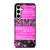 VICTORIA'S SECRET PINK FLORAL Samsung Galaxy S24 FE Case Cover