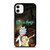 RICK AND MORTY HAPPY HALLOWEEN iPhone 11 Case Cover