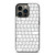 WHITE KEYBOARD PATTERN iPhone 13 Pro Case Cover