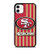 SAN FRANCISCO 49ERS AMERICAN FLAG iPhone 11 Case Cover