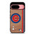 CHICAGO CUBS UBS MLB WOODEN LOGO Google Pixel 9 Case Cover