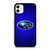 SUBARU BLUE METAL LOGO iPhone 11 Case Cover