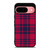 RED BLUE TARTAN PLAID PATTERN Google Pixel 9 Case Cover
