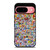 RETRO ALPHABET COLLAGE Google Pixel 9 Case Cover