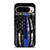 BLUE LINE POLICE WARRIOR Google Pixel 9 Pro Case Cover
