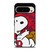 BOSTON RED SOX BASEBALL SNOOPY Google Pixel 9 Pro Case Cover