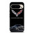 CORVETTE STINGRAY C7 BLACK CAR Google Pixel 9 Pro Case Cover