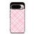 LIGHT PINK PLAID PATTERN Google Pixel 9 Pro Case Cover
