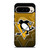 PITTSBURGH PENGUINS NHL HALFTONE Google Pixel 9 Pro Case Cover