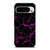 VIOLET ABSTRACT SMOKED GRID Google Pixel 9 Pro Case Cover