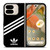 ADIDAS ORIGINALS STRIPES BLACK WHITE Google Pixel 9 Pro Fold Case Cover