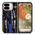 BLUE LINE POLICE WARRIOR Google Pixel 9 Pro Fold Case Cover