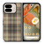 BROWN TARTAN PLAID PATTERN Google Pixel 9 Pro Fold Case Cover
