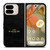 COACH LOGO TEXTURE BLACK Google Pixel 9 Pro Fold Case Cover