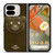 COACH NEW YORK BROWN BEAR Google Pixel 9 Pro Fold Case Cover